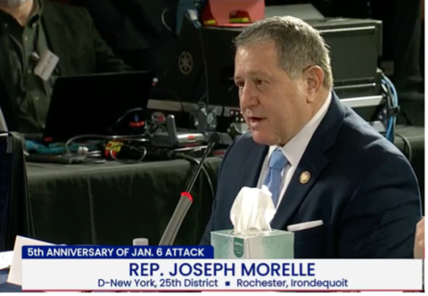 Morelle Marks Five Years Since January 6th Attack on The Capitol